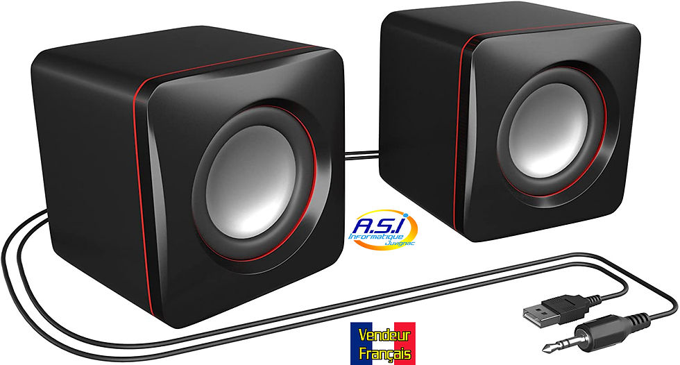 Miniature : Haut Parleurs Enceintes ordinateur PC Mac Mars Gaming MAS0  noir