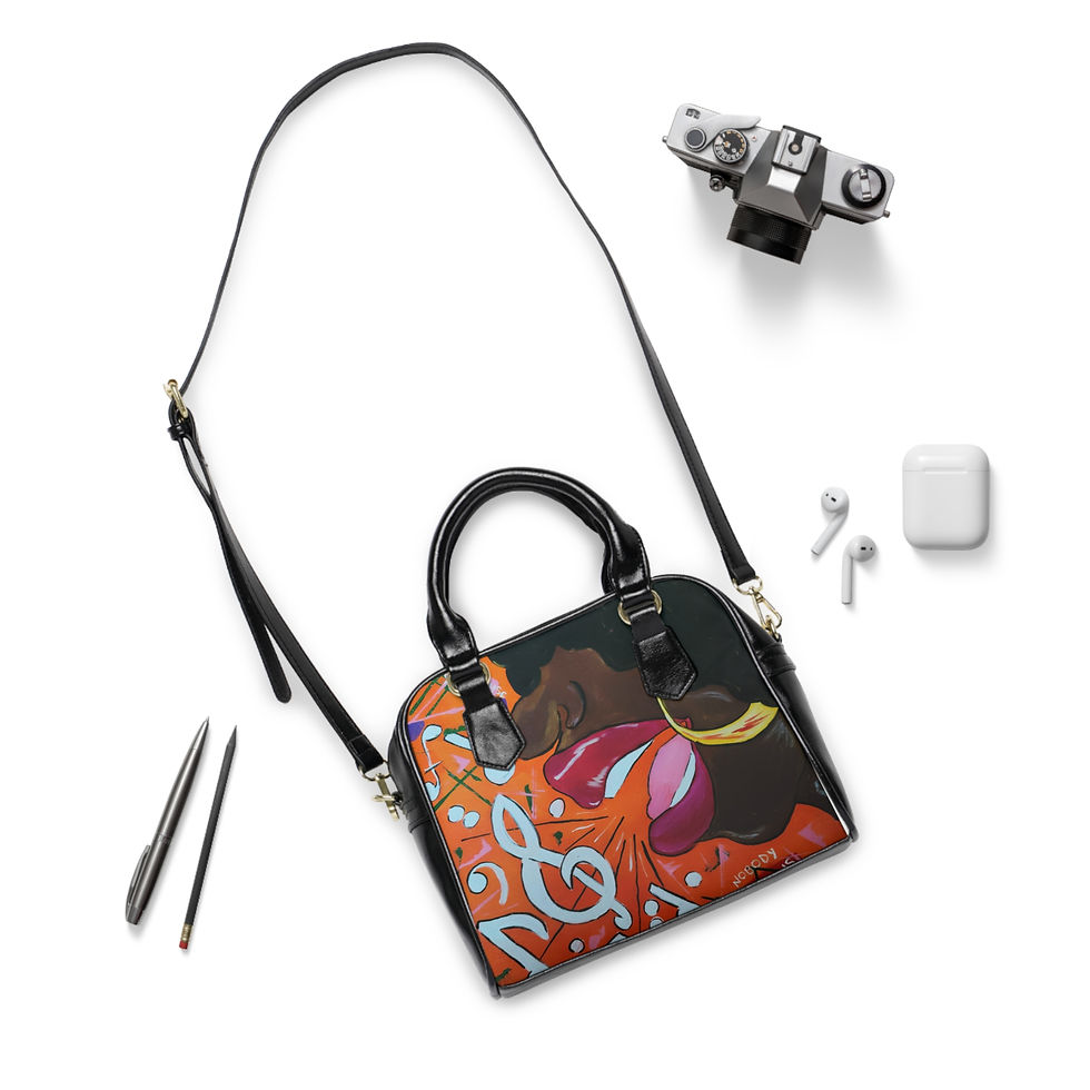 Thumbnail: Shoulder Handbag-I sing because