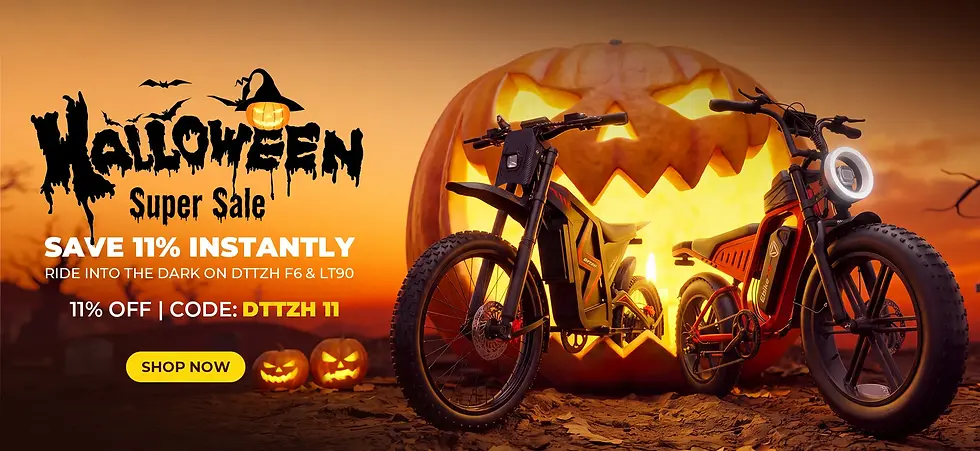 dttzh ebike halloween sale