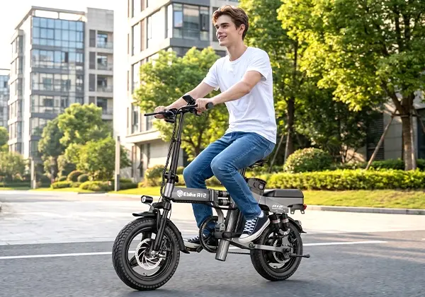 dttzh a12 folding ebike city commute