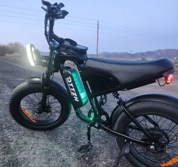 Dttzh F6 moped style ebike