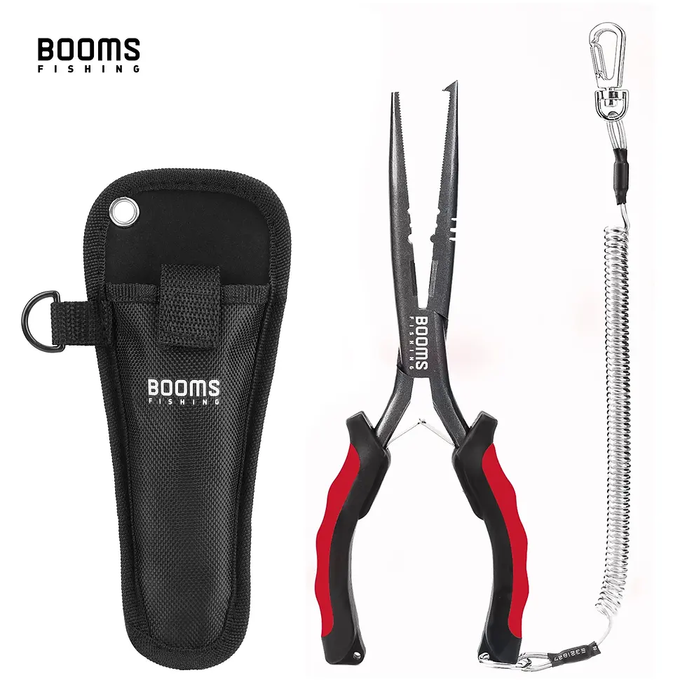 Miniatura: Alicate Booms Fishing F03 Fisherman's Fishing Pliers 23cm