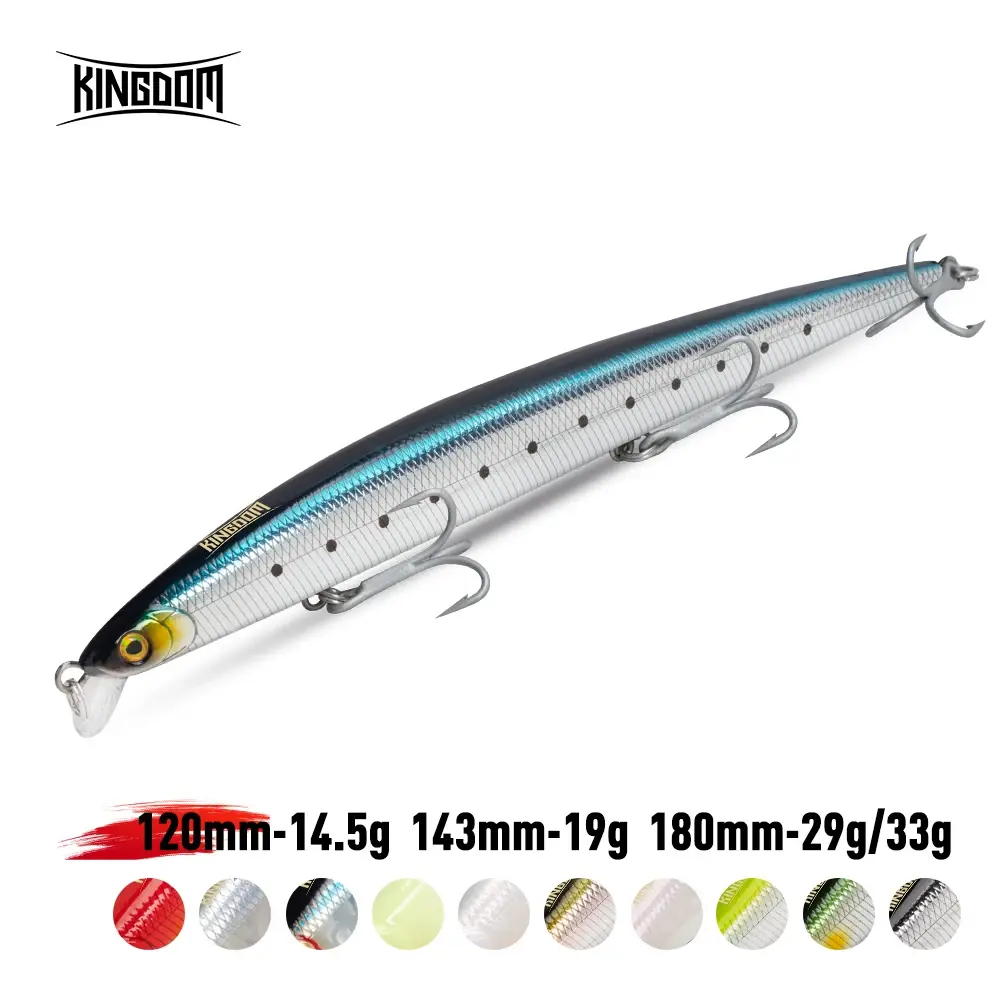 Isca Kingdom Long Casting Fishing Lure 14.5g 19g 29g