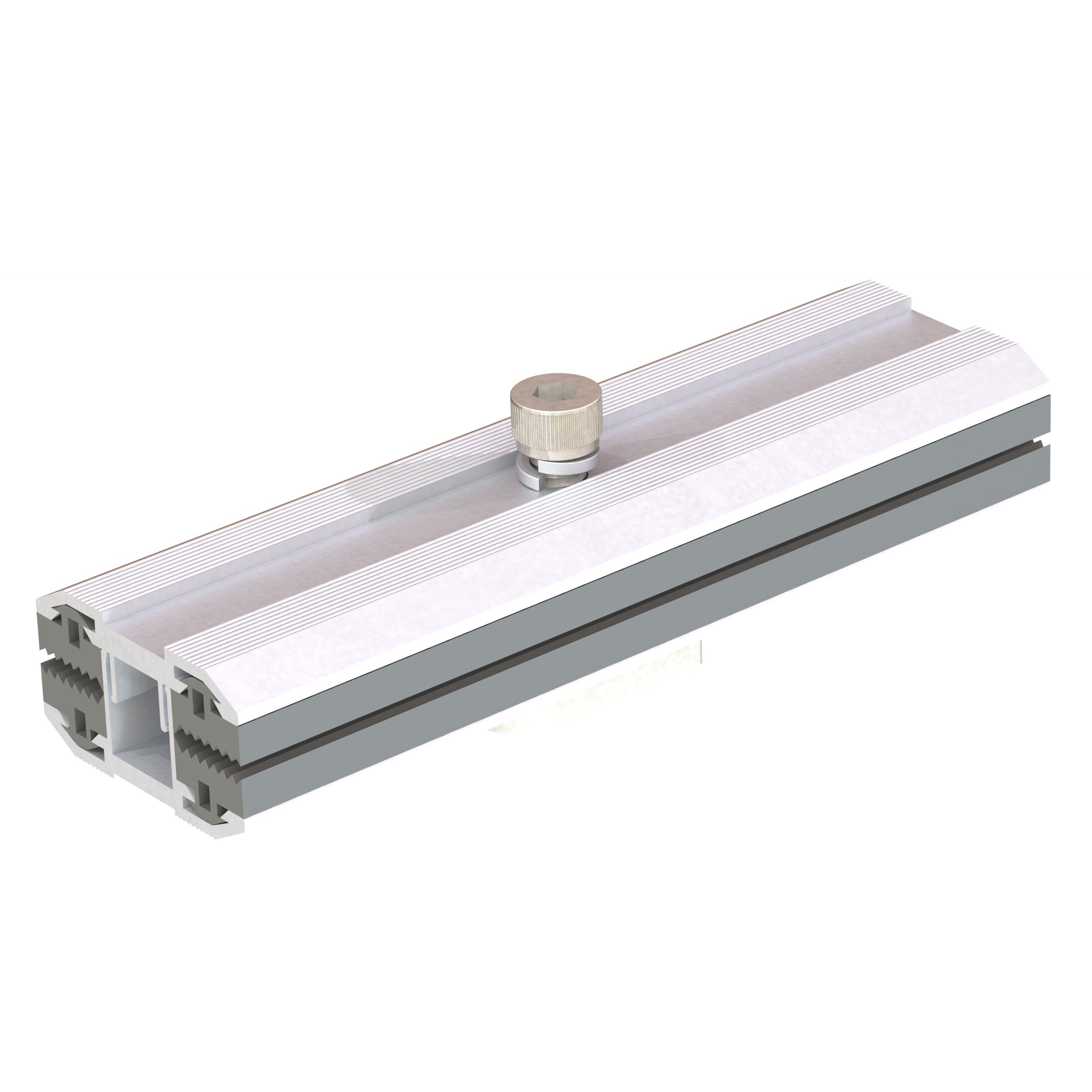 Thin Film Solar module Anodized Aluminum 6005-T5 Solar Panel Mounting Rails