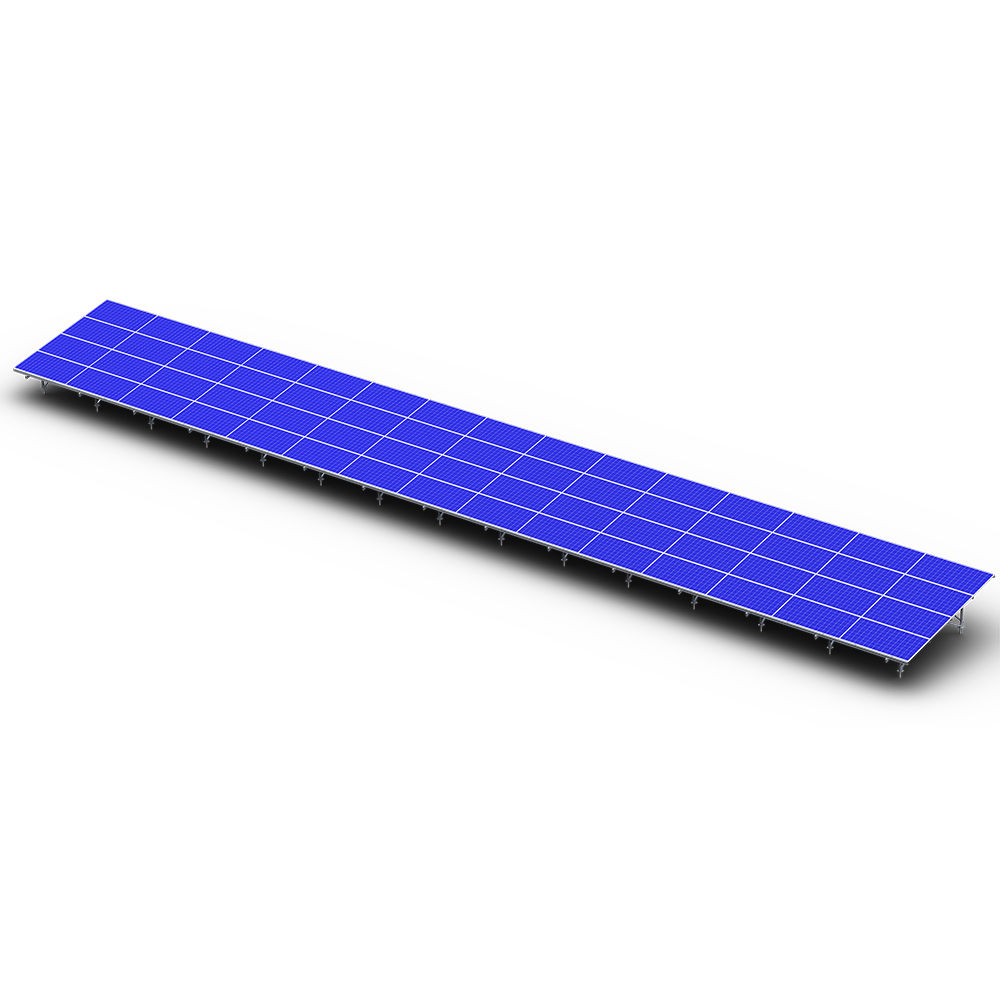High strength Aluminum Ground Solar Mounting Structure