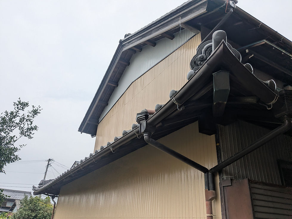 施工後になります。錆止め１回塗り、上塗り2回塗りです。