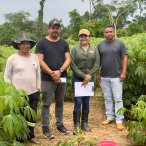 Prefeitura de Santa Rosa do Purus e Seagri realizam trabalho de análise de solo visando aumento da produção agrícola no município