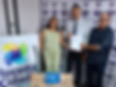 Prefeitura recebe 20 computadores para implantação de laboratório de informática na escola Dr. Celso Cosme Salgado