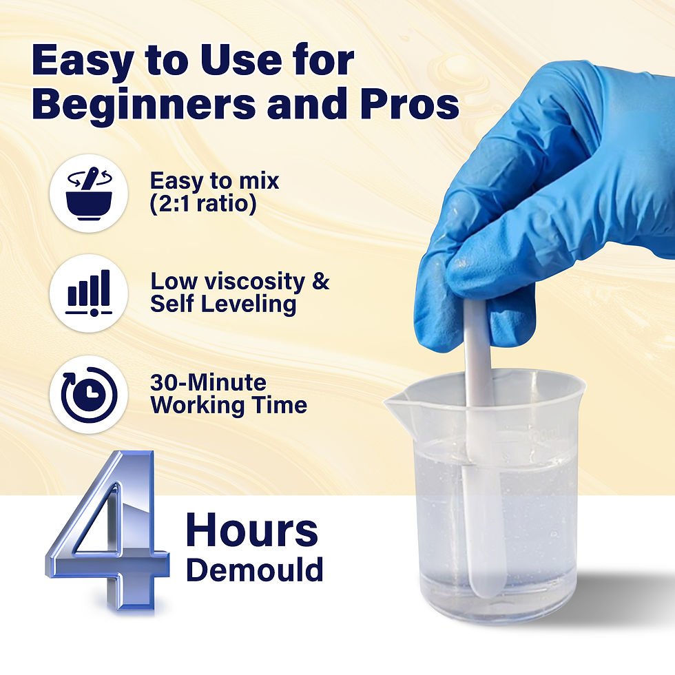Thumbnail: 2:1 FAST CURE epoxy resin Set -for coating, casting up t 1cm, cure in 4-8H