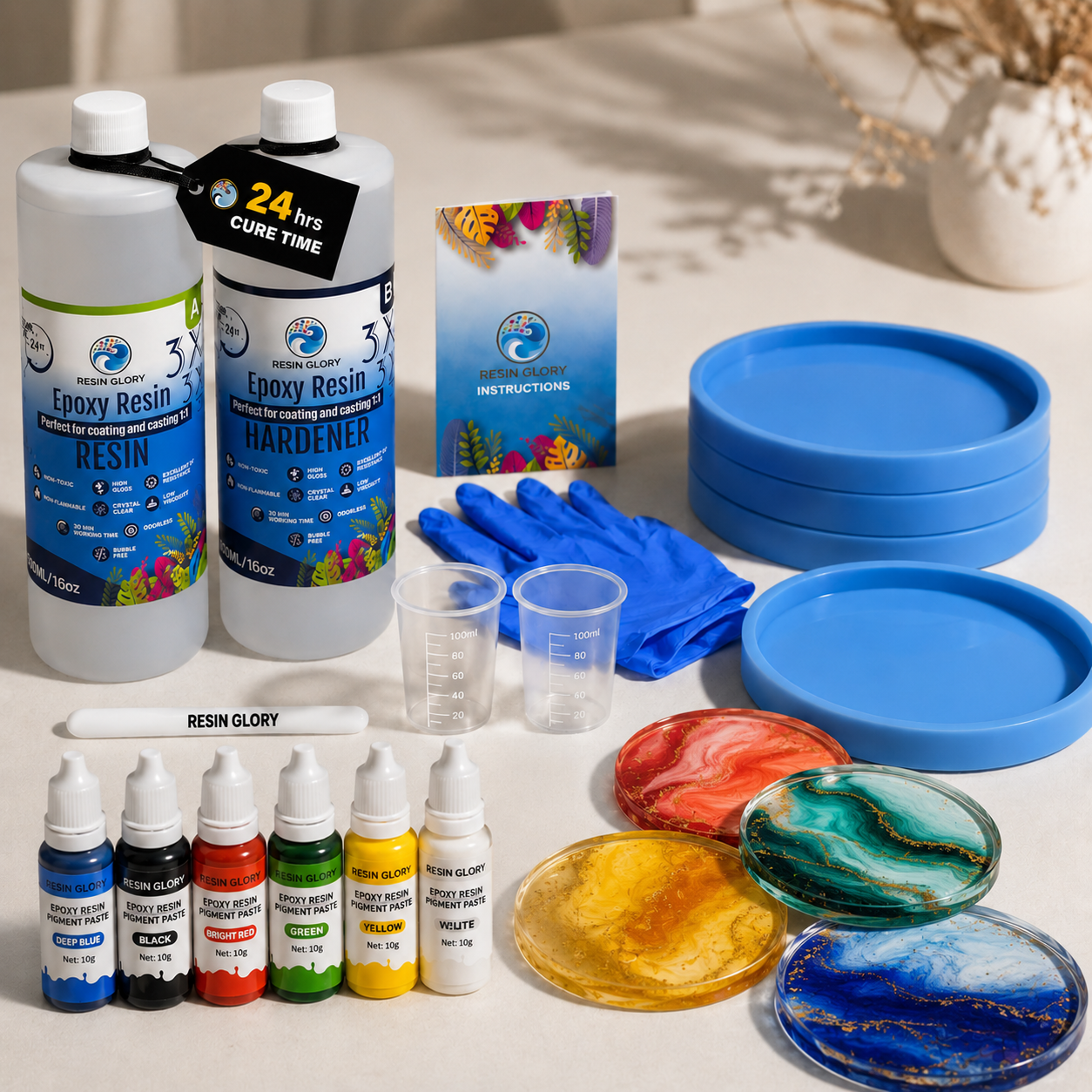 Ultimate Epoxy Resin Starter Kit – Complete Resin Art Bundle