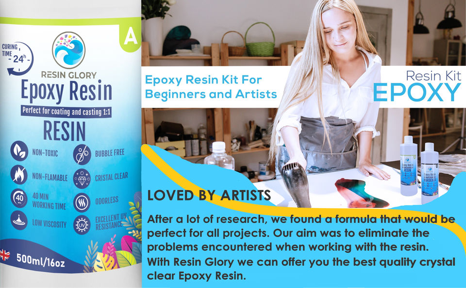 Resin Glory best clear resin supplies uk for casting wood table
