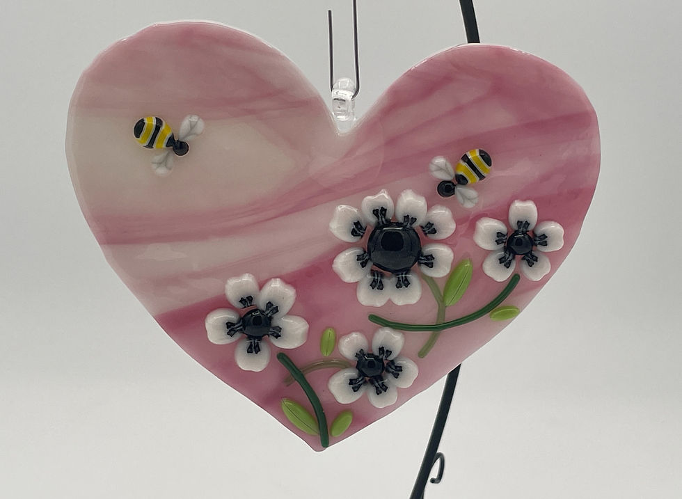 Thumbnail: Sun Catcher: Bees in the Flowers