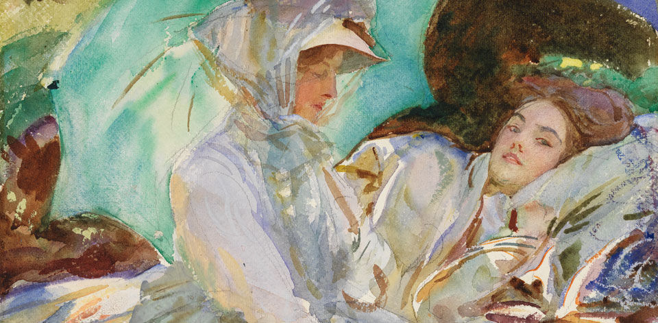 One of John Singer Sargent's watercolor paintings 