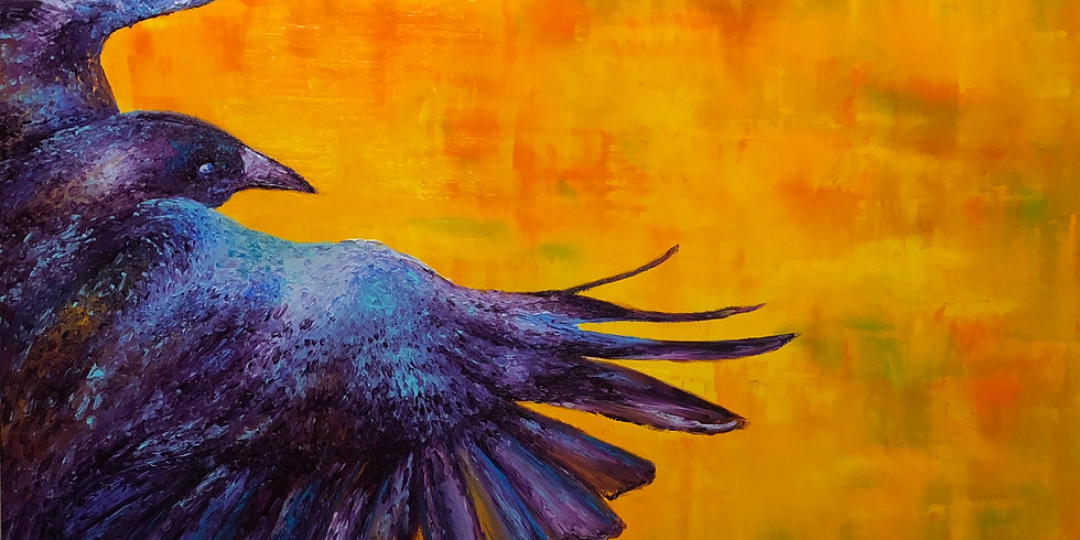 Advanced Finger Painting: From Concept to Canvas w/ Kimberly Adams - In-Person: Intermediate