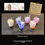 Miniatura: Canasta Chiquihuitl palma de colores para Casita de Muñecas / Miniaturas/K-143
