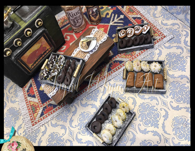 Miniatura: Bote de leche, tetrapack para tu casita muñecas /Miniatura/K-013