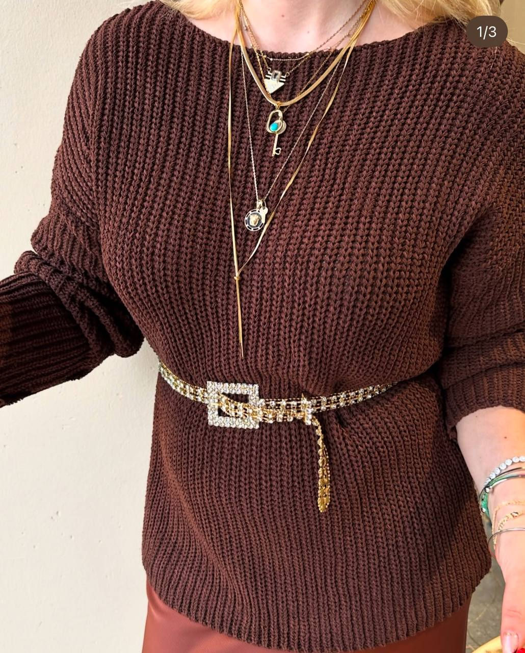 Kahve Creamy Basic Kazak