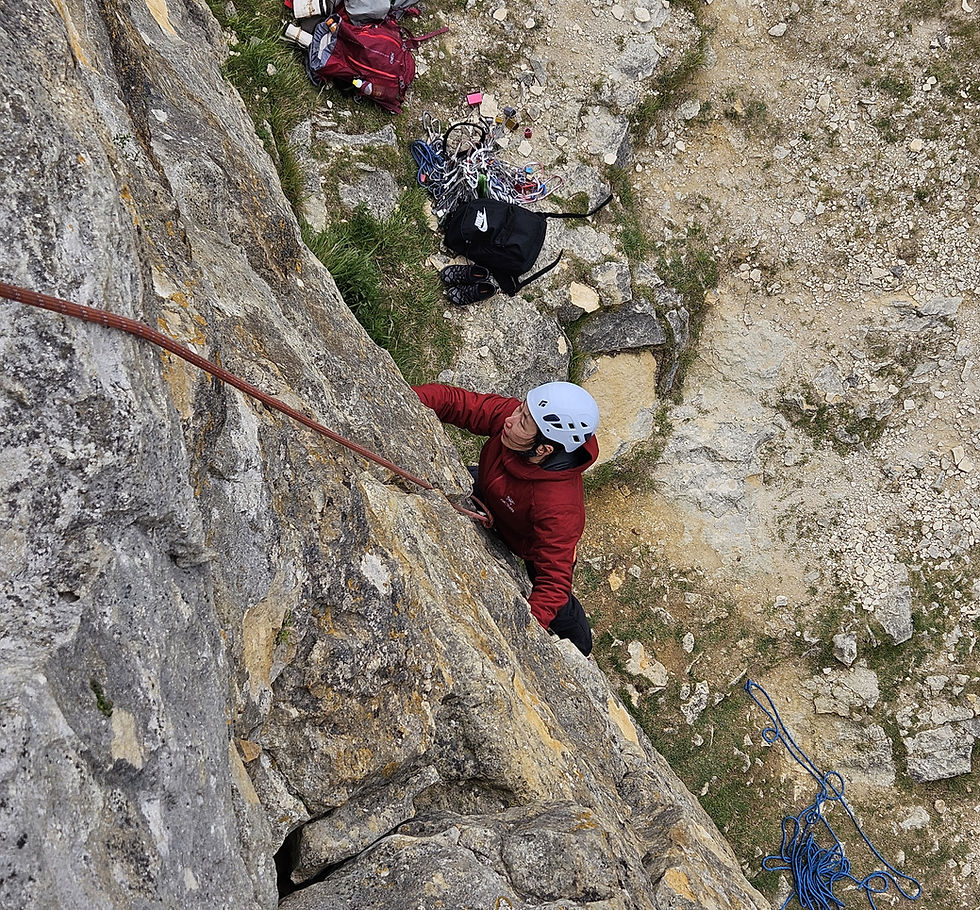Seconding a route take confidence.