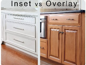 Inset vs. Overlay Cabinets: What’s the Difference?