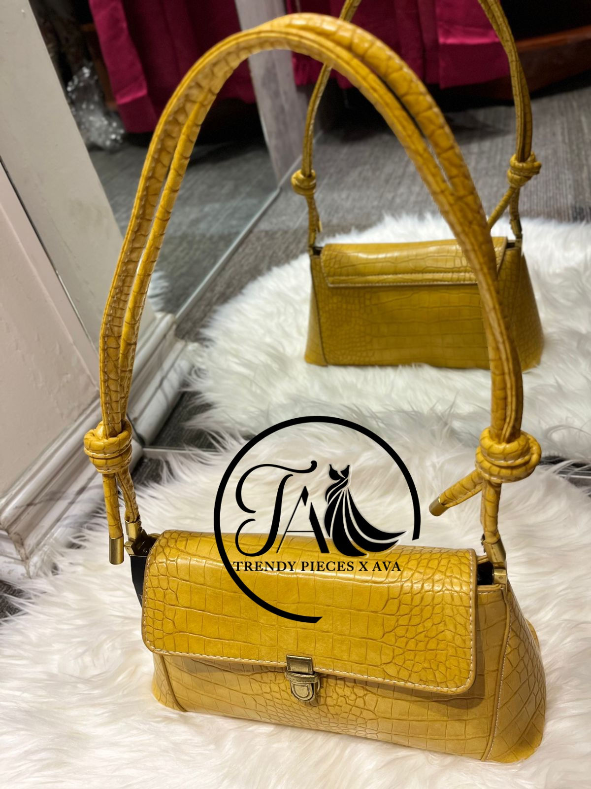 Mi Lady Yellow purse