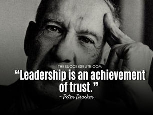 3 Powerful Leadership Lessons for Emerging Leaders from Peter Drucker