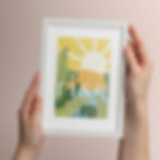 Thumbnail: 'Never Miss The Sunrise' Original Mini Print
