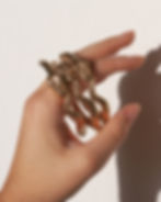 Thumbnail: Bronze Serpentine Bangle