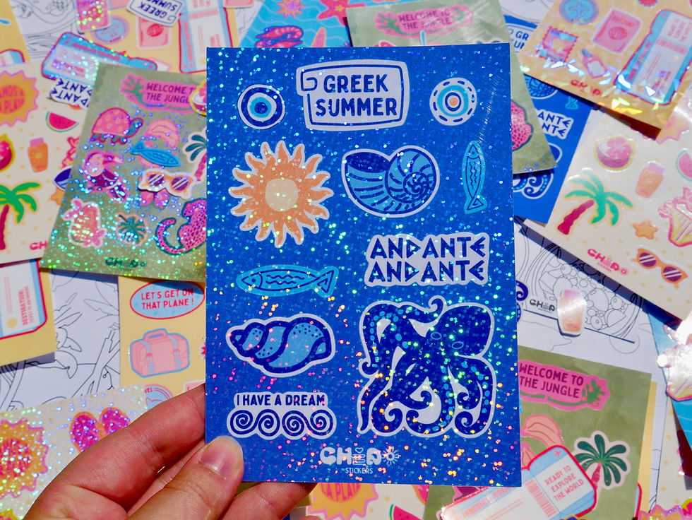 Miniature : Planche Greek Summer