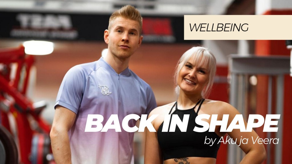 Back in Shape - Aku Virtanen & Veera Virta | Back in shape avulla pääset nopeasti hyvään kuntoon. Valmennus sisältää kuntopiirin kotona, tehokkaan kotitreenin, paljon hyviä liikkeitä kunnon kohotukseen. Jos tavoitteesi on nopea kiinteytyminen ja ja saada kiinteyttävä ja tehokas kotitreeni kotona tehtäväksi on tämä valintasi.
