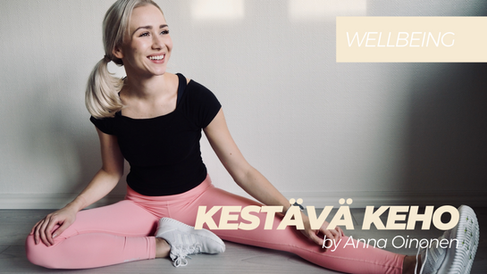 kestävä keho anna oinonen verkkovalmennus kokonaisvaltainen hyvinvointi