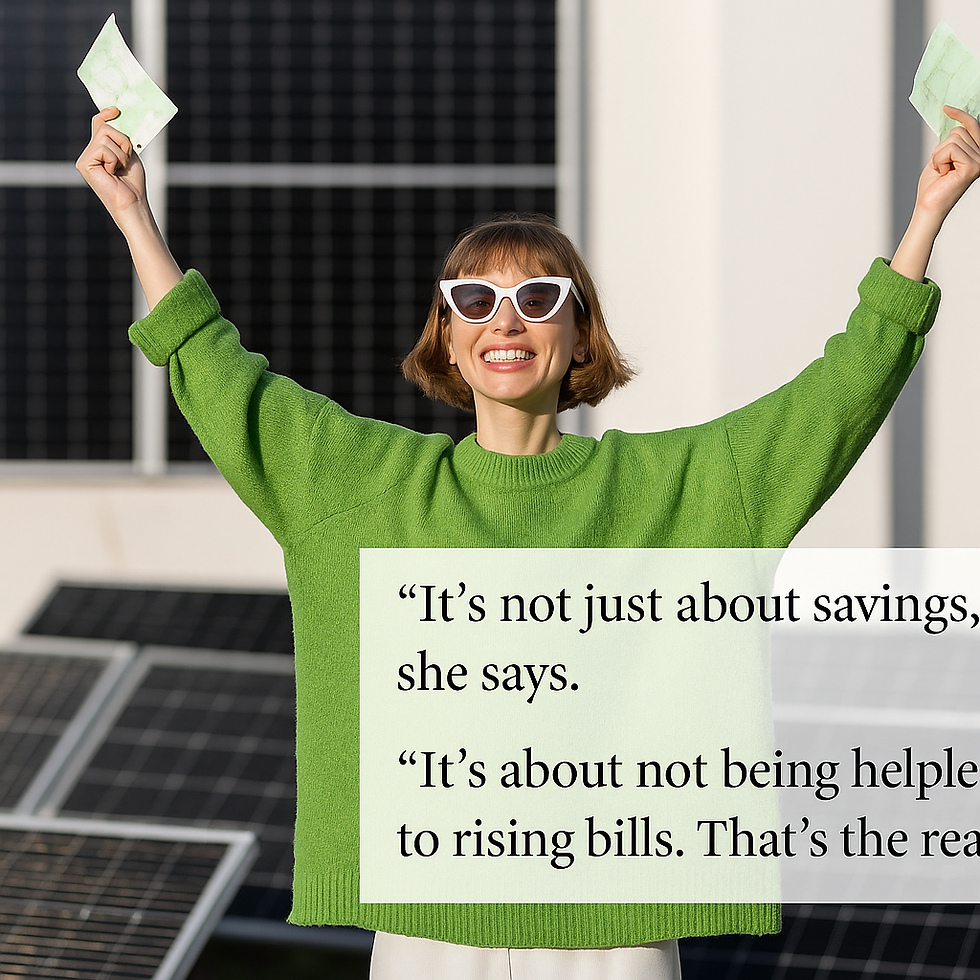 its not about savings