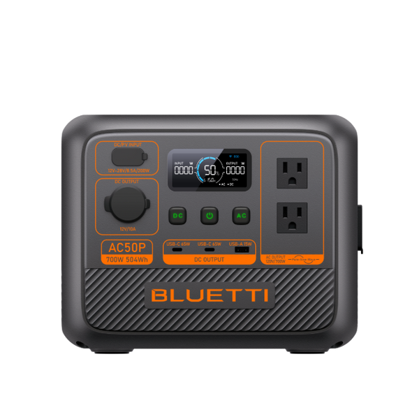 BLUETTI AC50P Portable Power Station | 700W 504Wh