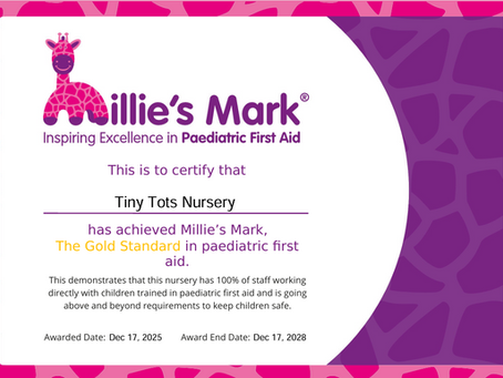 Millie's Mark 🥳