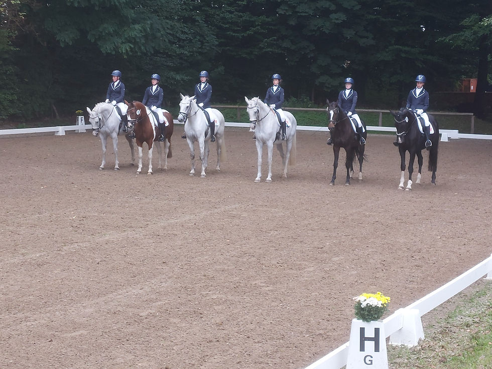 Lensahner Reiter bei den Landes-meisterschaften in Bad Segeberg
