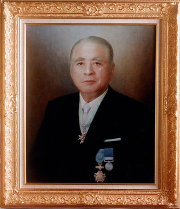 河合滋氏の肖像画