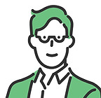 会社員の男性のイラスト