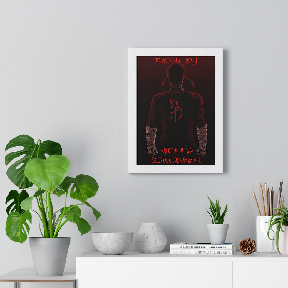 Thumbnail: Framed Poster A4 Daredevil