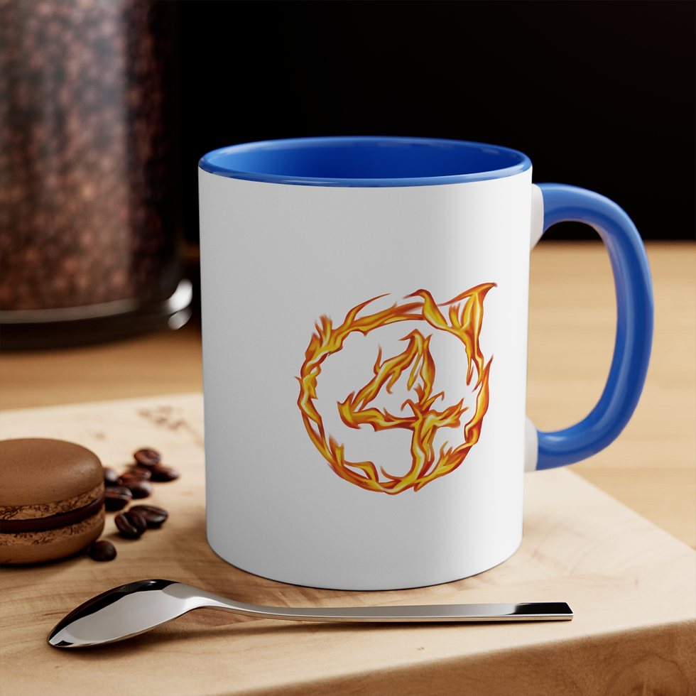 Thumbnail: Blue Accent Mug Fantastic Four