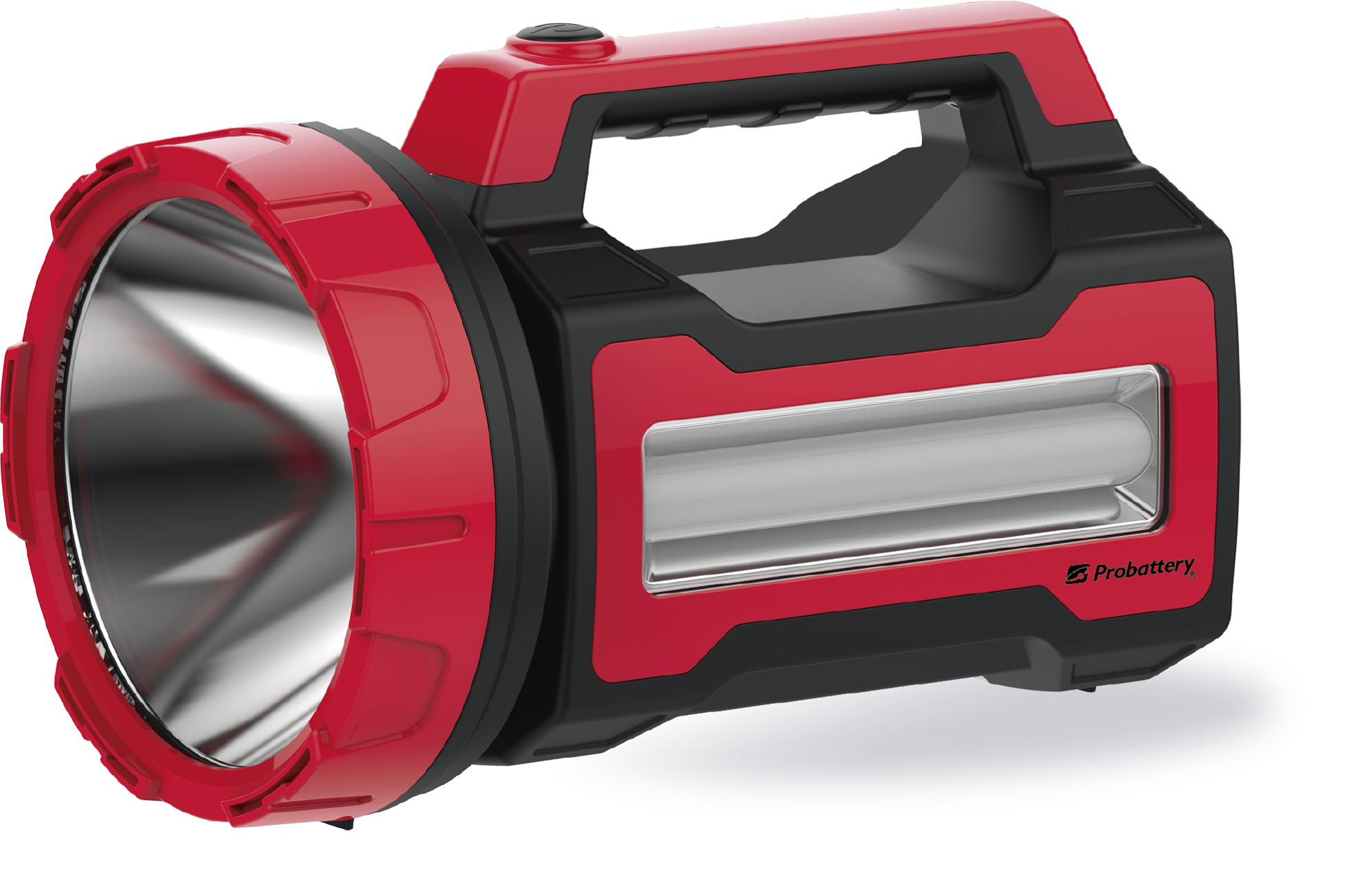 LINTERNA RECARGABLE DE 1 LEDS 10W +  3W LATERALES