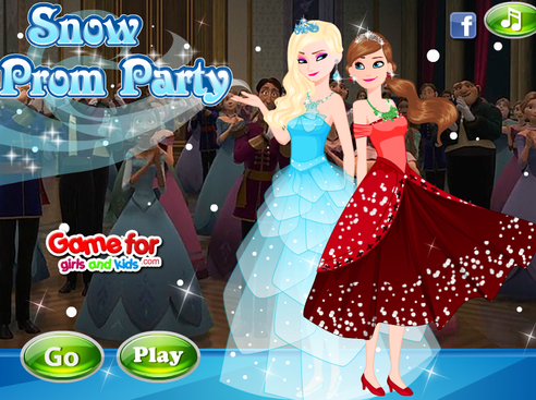 JUEGOS FROZEN SNOW PROM