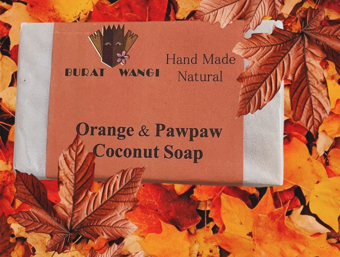 Burat Wangi Orange&Pawpaw Coconut Soap