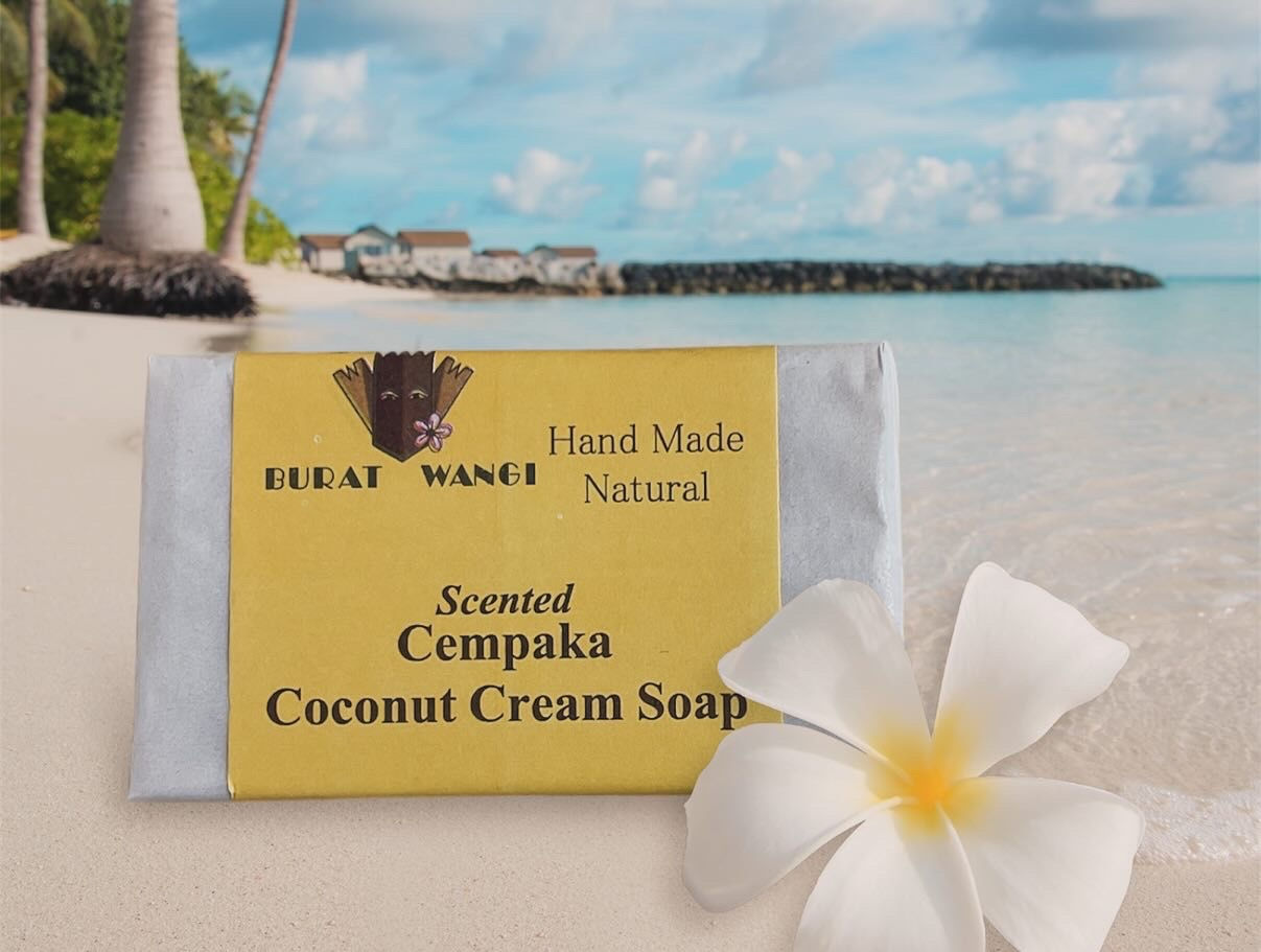 Burat Wangi Scented Cempaka Coconut Cream Soap