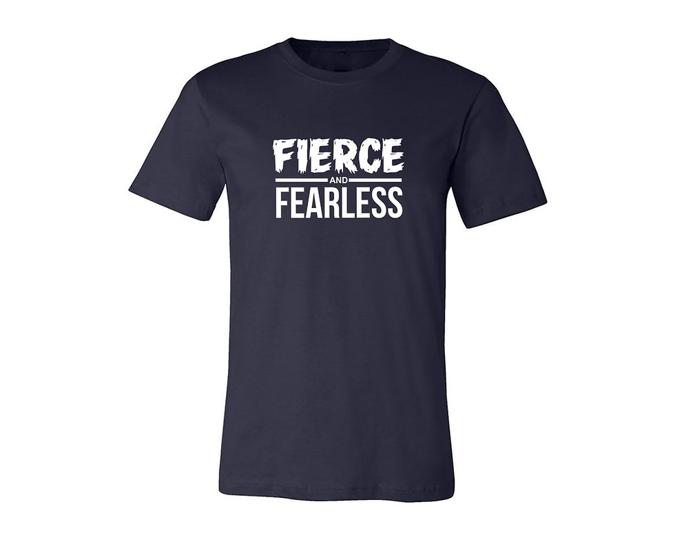 Thumbnail: Fierce and Fearless Unisex Tshirt