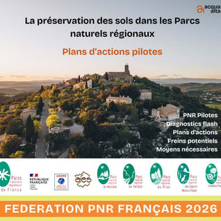 Mission - Plans d'actions sols pilotes - Fédération des parcs naturels régionaux français 