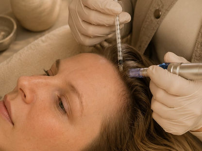 Mikroneedling: Lippen und Kopfhaut
