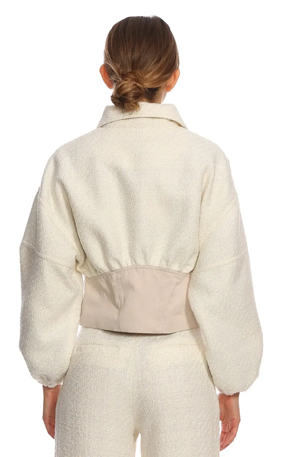 Küçük resim: Korse detaylı Tüvit Ceket