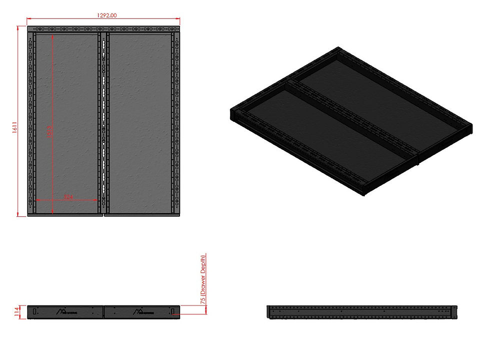 Thumbnail: V2 Double Drawer Unit