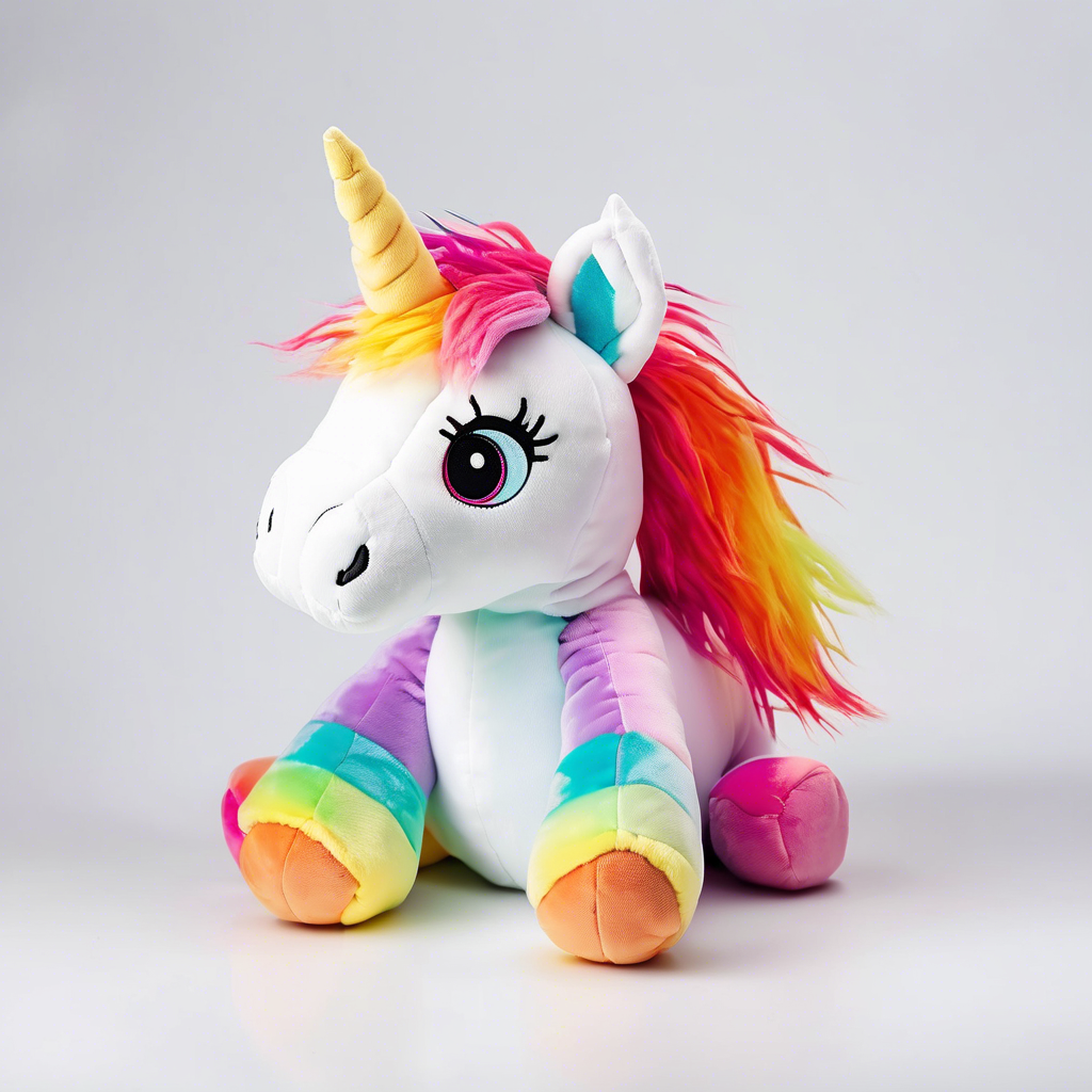 Rainbow Unicorn Plush