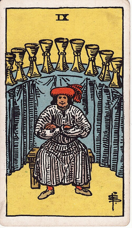 TIY Tarot - NINE OF CUPS