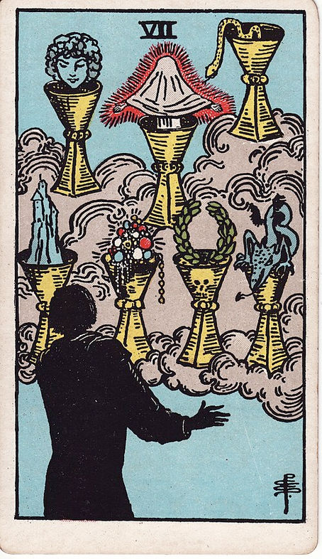TIY Tarot - SEVEN OF CUPS